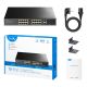 7. Switch CUDY FS1018PS1 16-Port 10/100M PoE+ 190W 2xGbE 1xSFP