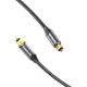 2. Vention geflochtenes optisches Audiokabel mit Aluminiumstecker, 5 m, Schwarz