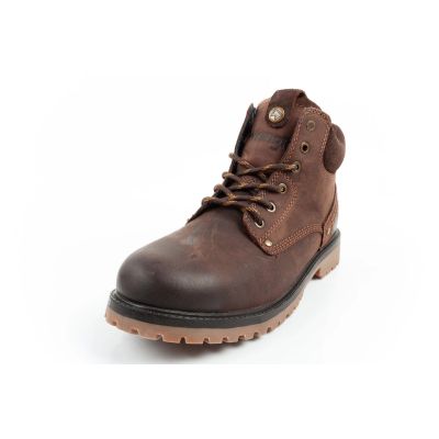2. Wrangler Yuma Herrenstiefel Chelsea Boots Elegantes Leder Dunkelbraun