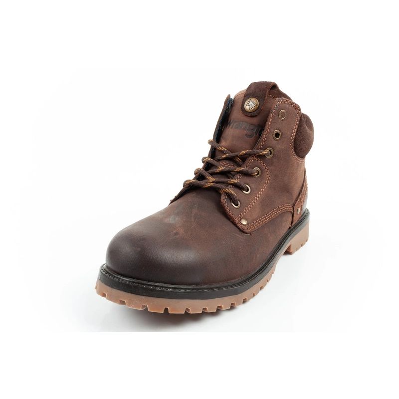 2. Wrangler Yuma Herrenstiefel Chelsea Boots Elegantes Leder Dunkelbraun