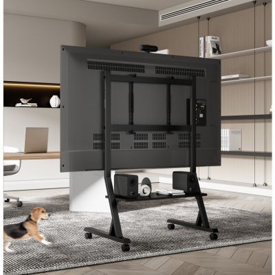 11. TECHLY MOBILER TV-STÄNDER 45-90" KG BIS 60 KG VERSTELLBARES AV-REGAL