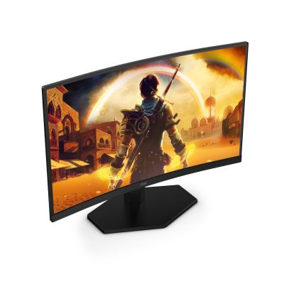 7. AOC G4 23,6" VA FHD 180Hz Computermonitor 59,9 cm (23,6") 1920 x 1080 px Full HD LCD Schwarz, Rot