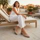 5. Damensandalen mit Zierabsätzen, beige, Vinceza 26-62285