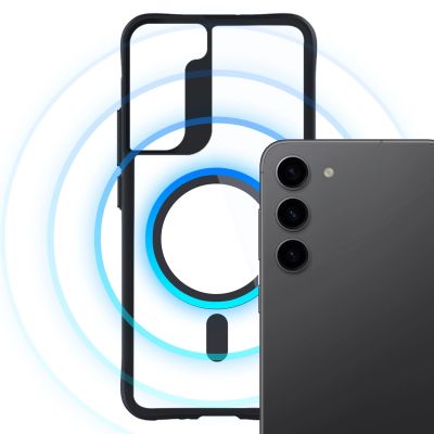 4. 3mk Satin Armor MagCase Hülle für Samsung Galaxy S23 5G – transparent