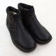 3. Herren-Lederstiefeletten mit Reißverschluss, schwarz, Rieker 05362-00