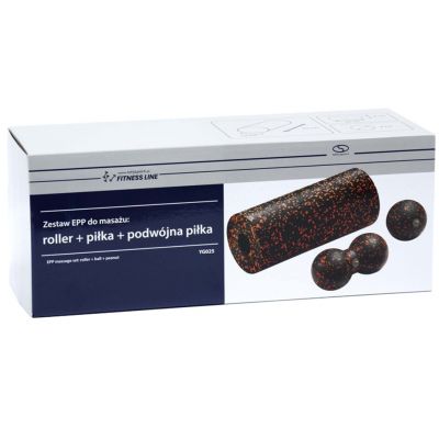3. SMJ Massageset schwarz und orange YG025