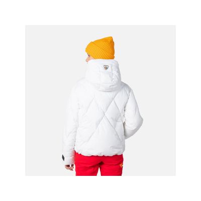 7. Rossignol W Lumy Daunen-Bomberjacke Jkt Weiß