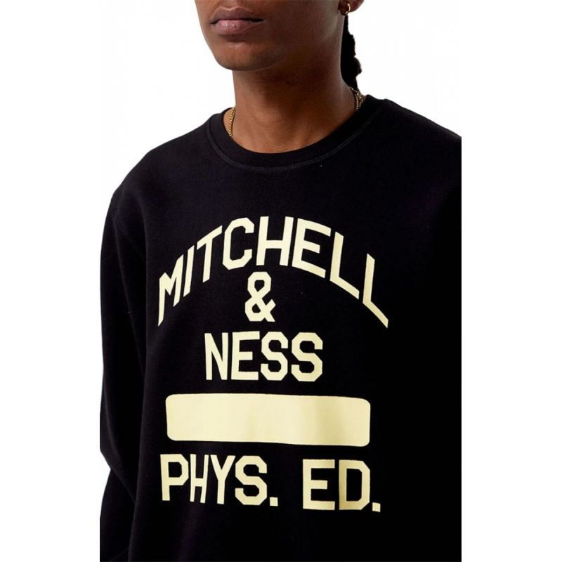 8. Mitchell & Ness Branded Fashion Graphic Crew M FCPO5532-MNNYPPPBLCK Sweatshirt