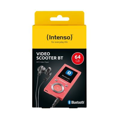3. Intenso Video Scooter BT MP3-Player 16GB Pink