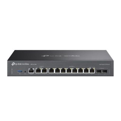 TP-Link Omada ER7412-M2 Router 2,5-Gigabit-Ethernet, Gigabit-Ethernet Schwarz