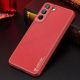 11. Dux Ducis Yolo elegante Hülle aus ökologischem Leder für Samsung Galaxy S22+ (S22 Plus) rot