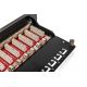 6. Digitus Patchpanel 10'' 12x RJ45, LSA-Level, Cat.6A, geschirmt, 1 HE, schwarz, Kabelführung