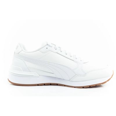 13. Puma ST Runner v4 Sportschuhe Sneakers Herren weiß Leder modisch