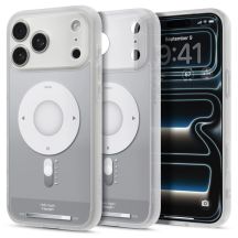 Spigen Ultra Hybrid MagSafe Hülle für iPhone 18 Pro / 17 Pro – Silber