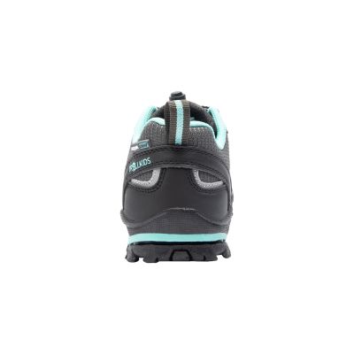 5. Trollkids Kinder Trolltunga Hiker Low wasserdichte Wanderschuhe für Jungen/Mädchen, Anthrazit/Mint (155-609)