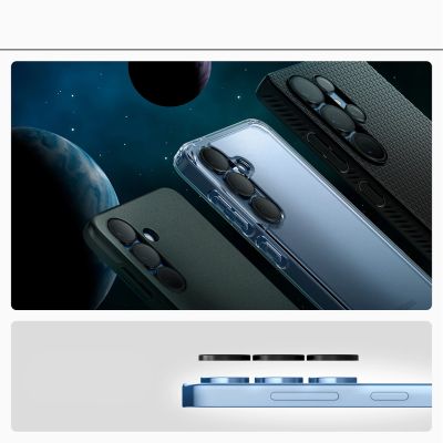 12. Spigen Optik Pro GLAS.TR EZ FIT 2er-Pack Kameraschutzhülle für Samsung Galaxy S25 Ultra – Schwarz