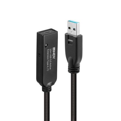 2. Lindy 43376 USB-Kabel USB 3.2 Gen 1 (3.1 Gen 1) 10 m USB A USB C Schwarz
