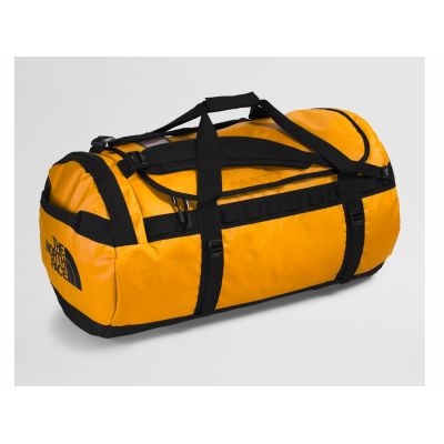 2. The North Face Base Camp Duffel L Sporttasche 95L Polyester Schwarz, Gelb
