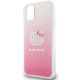 6. Hello Kitty IML Gradient Electrop Kitty Head Hülle für iPhone 11 / Xr – Pink