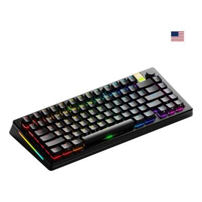 8. Glorious Gaming GMMK 3 PRO HE Tastatur QWERTY US-Englisch Schwarz