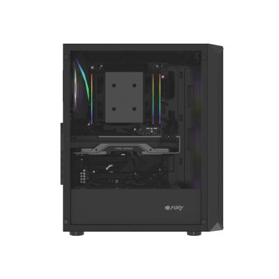 2. FURY COMPUTERGEHÄUSE FURY SHOBO SH4F RGB MIDI MIT FENSTER SCHWARZ