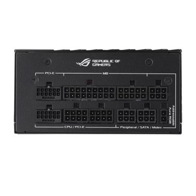 24. ASUS ROG -LOKI-1200T-SFX-L-GAMING Netzteilmodul 1200 W 20+4 Pin ATX Schwarz, Silber