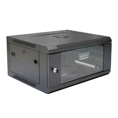 4. Digitus DN-W19 04U/450/B 4U Rack-Wandschrank Schwarz