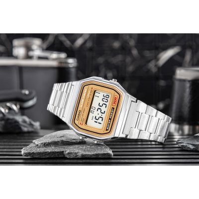 12. CASIO Vintage A158WEA-9EF Uhr + Box