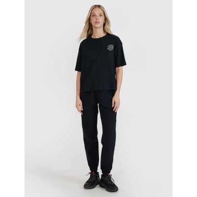8. Übergroßes bedrucktes Damen-T-Shirt 4F 4FWSS25TTSHF1993-20S
