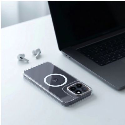 6. Tech-Protect FlexAir Hybrid MagSafe Hülle für Motorola Edge 70 Fusion / Fusion + 5G – Transparent