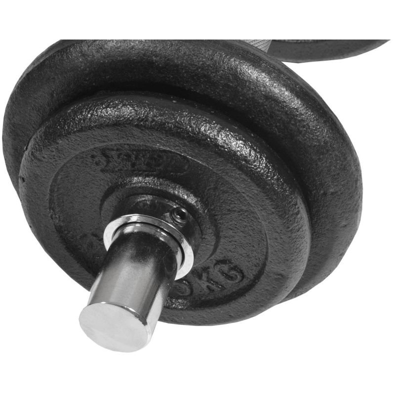 16. Gusseiserne Hantel, 10 kg, optimaler Sportdurchmesser 30 mm