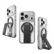 10. AmazingThing Titan Pro Objektivständer-Set für iPhone 18 Pro Max mit magnetischer Halterung und Ständer, kompatibel mit MagSafe – Transparent