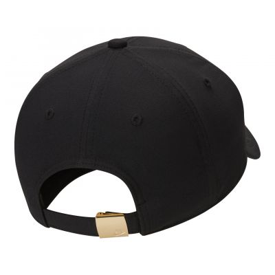 2. Nike Club Strukturiertes Metalllogo FB5371-011 Kappe