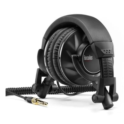 3. Hercules HDP DJ60 Kabelgebundener Kopfbügel-Kopfhörer Musik Schwarz