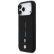 2. BMW M Silikon-MagSafe-Hülle mit dreifarbiger Linie für iPhone 17 Pro Max – Schwarz