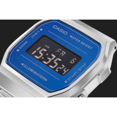 4. Herrenuhr CASIO VINTAGE A168WEM-2BEF + BOX