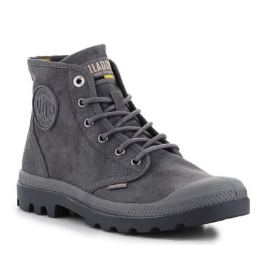 2. Palladium Pampa Hi Wax U French Metal Schuhe 77222-068-M