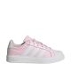 Adidas Streettalk Pink-Weiße Kinderschuhe JQ8609
