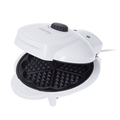 2. Camry CR 3022 Waffeleisen für 5 Waffeln, Schwarz/Weiß, 1000 W