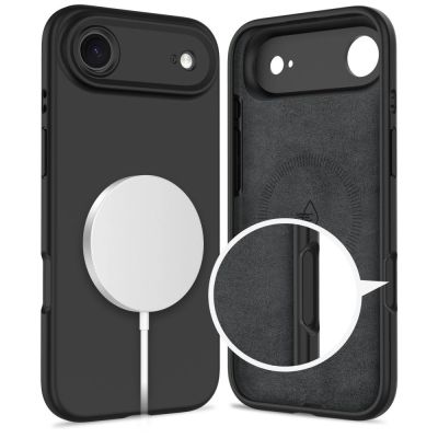 2. Tech-Protect Silikon MagSafe Hülle für iPhone 17 Air - Schwarz