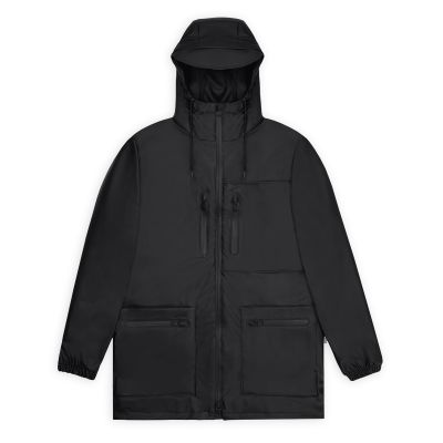 Rains Cargo-Langjacke W3 12060 01 Schwarz