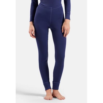 4. Odlo BL BOTTOM lange ACTIVE WARM Hose Größe S Blau