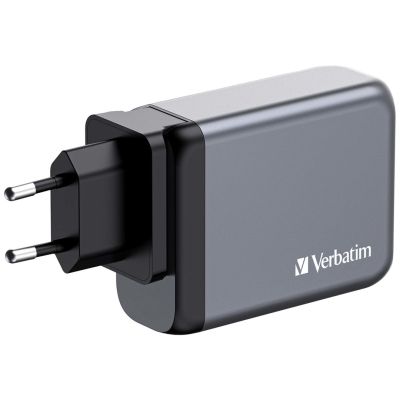 3. Verbatim GaN GNC-100 4-Port 100W/USB A/C Netzteil (EU/UK/US)