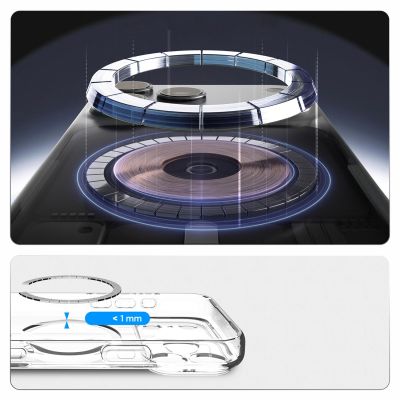 17. Spigen Ultra Hybrid MagSafe Hülle für iPhone 18 Pro / 17 Pro – Frostweiß