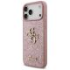 2. Guess Fixed Glitter Big 4G Hülle für iPhone 18 Pro Max / 17 Pro Max – Pink
