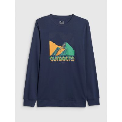 8. Langarmshirt mit Aufdruck für Herren 4F 4FRAW25TLONM618-31S