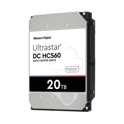 3. Server-HDD Western Digital Ultrastar DC HC560 WUH722020BL5204 (20 TB; 3,5"; SAS)