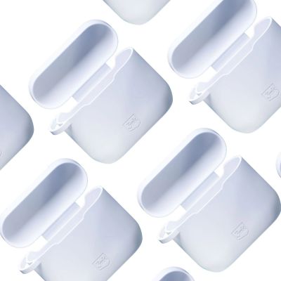 12. 3mk Silikon-AirPods-Hülle für AirPods 3 – weiß