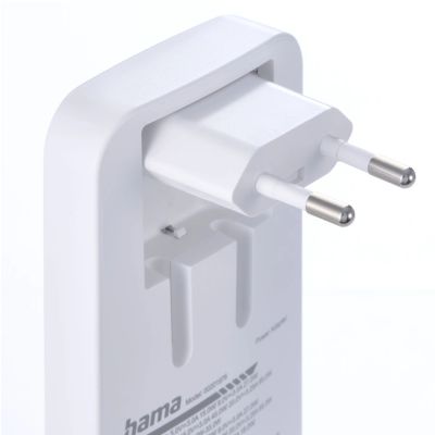 7. Hama GaN 65W Ladegerät 2x USB-C 1x USB-A faltbar - Weiß