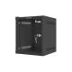 3. Lanberg WF10-2306-10B Einzelschrank (6 HE; 329 mm / 280 mm / 310 mm; Wandmontage; Glas; 10"; Schwarz)